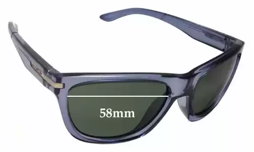 Sunglass Fix Verres de Remplacement pour Arnette Venkman AN4141 - 58mm Wide Sunglass Fix Verres de Remplacement pour Arnette Venkman AN4141 - 58mm Wide