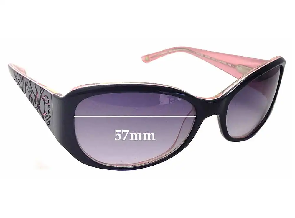 Sunglass Fix Lentilles de Remplacement pour Bebe Dazzler BB7058 - 57mm Wide Sunglass Fix Lentilles de Remplacement pour Bebe Dazzler BB7058 - 57mm Wide