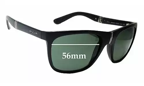 Sunglass Fix Lentilles de Remplacement pour Bvlgari 7013 - 56mm Wide Bvlgari 7013 Lentilles de Remplacement 56mm wide