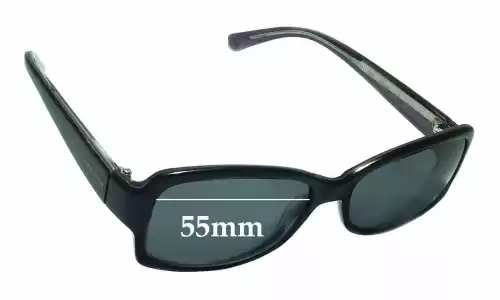 Sunglass Fix Verres de Remplacement pour Calvin Klein CK4117S - 55mm Wide Sunglass Fix Verres de Remplacement pour Calvin Klein CK4117S - 55mm Wide