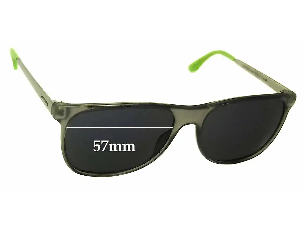 Sunglass Fix Verres de Remplacement pour Carrera 6011/S - 57mm Wide Sunglass Fix Verres de Remplacement pour Carrera 6011/S - 57mm Wide