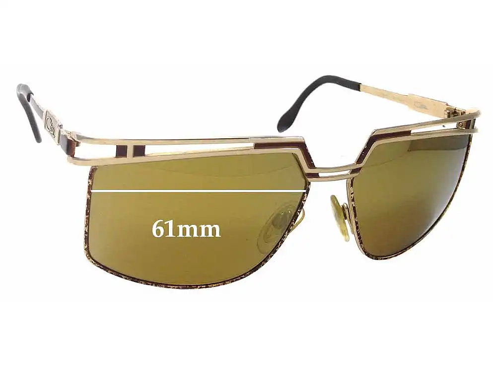 Sunglass Fix Verres de Remplacement pour Cazal MOD 957 - 61mm Wide Sunglass Fix Verres de Remplacement pour Cazal MOD 957 - 61mm Wide