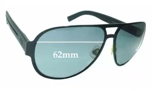 Sunglass Fix Verres de Remplacement pour Christian Dior Homme 0190S - 62mm Wide Sunglass Fix Verres de Remplacement pour Christian Dior Homme 0190S - 62mm Wide