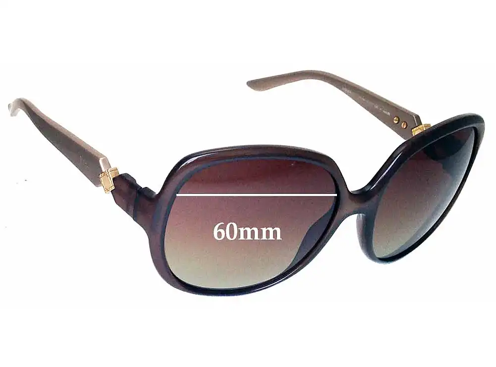 Sunglass Fix Verres de Remplacement pour Christian Dior Zemire 1 - 60mm Wide Sunglass Fix Verres de Remplacement pour Christian Dior Zemire 1 - 60mm Wide