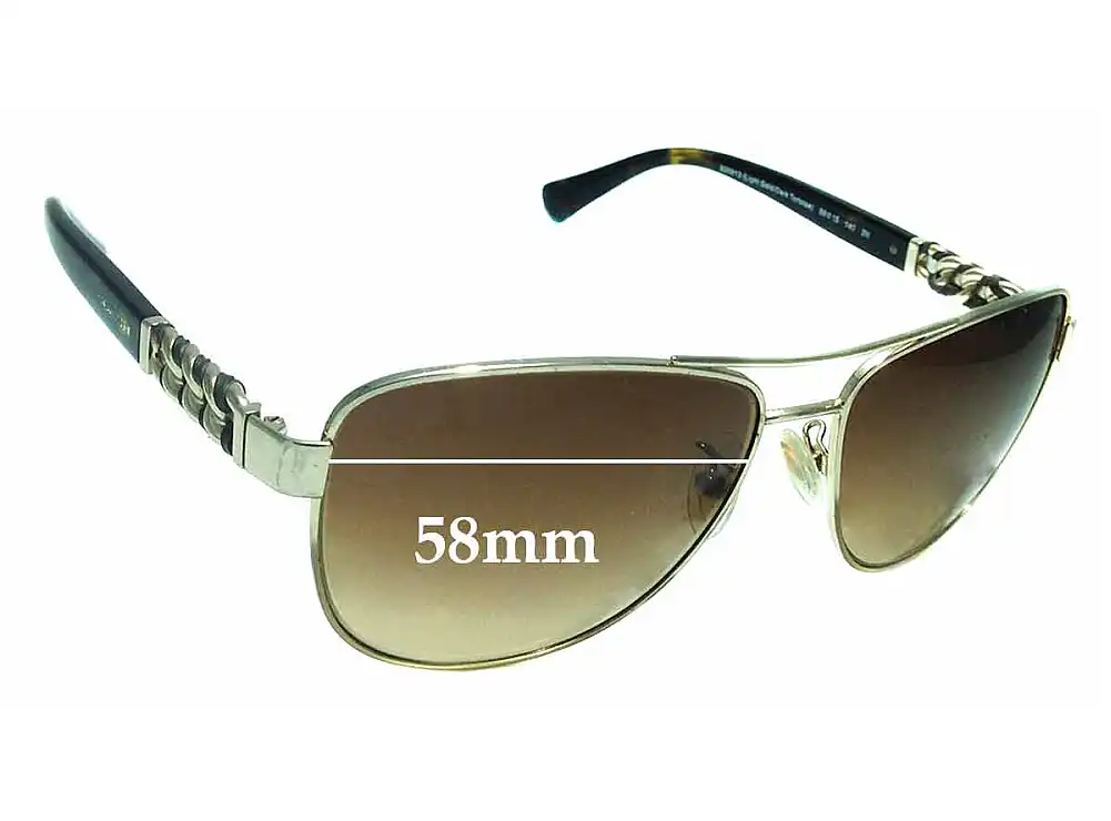 Sunglass Fix Verres de Remplacement pour Coach HC7056Q - 59mm Wide Sunglass Fix Verres de Remplacement pour Coach HC7056Q - 59mm Wide