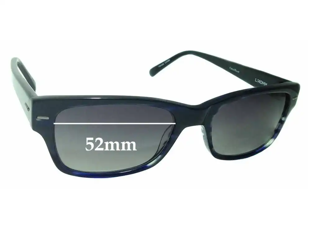 Sunglass Fix Verres de Remplacement pour Cole Haan CH1682 - 52mm Wide Sunglass Fix Verres de Remplacement pour Cole Haan CH1682 - 52mm Wide