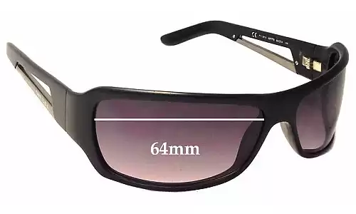 Sunglass Fix Verres de Remplacement pour Diesel DS0014 - 64mm Wide Sunglass Fix Verres de Remplacement pour Diesel DS0014 - 64mm Wide