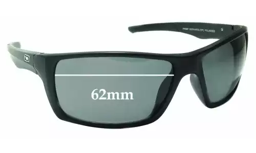 Sunglass Fix Verres de Remplacement pour Dirty Dog Primp - 62mm Wide Sunglass Fix Verres de Remplacement pour Dirty Dog Primp - 62mm Wide