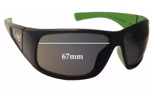 Sunglass Fix Verres de Remplacement pour Dirty Dog Ultra - 67mm Wide Sunglass Fix Verres de Remplacement pour Dirty Dog Ultra - 67mm Wide