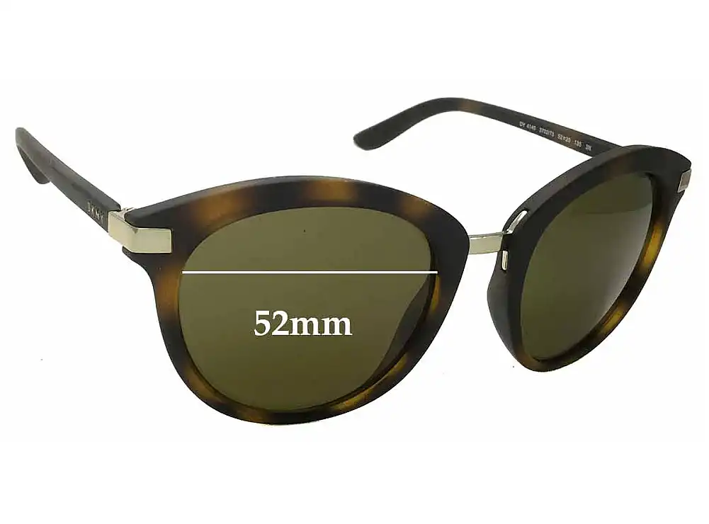Sunglass Fix Verres de Remplacement pour DKNY DY4140 - 52mm Wide Sunglass Fix Verres de Remplacement pour DKNY DY4140 - 52mm Wide