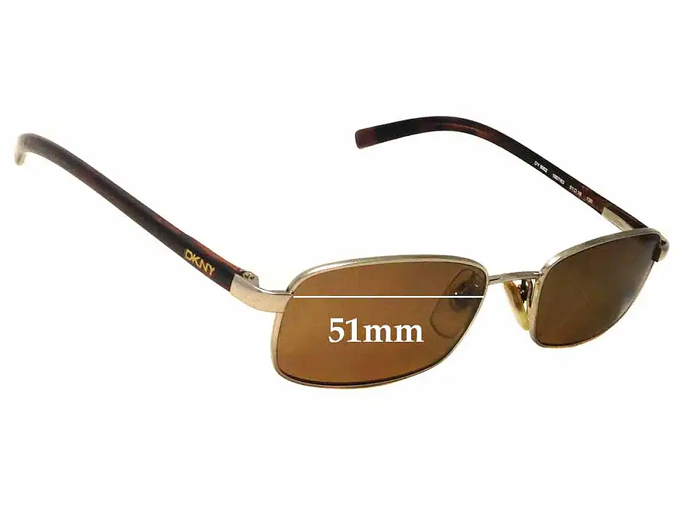 Sunglass Fix Verres de Remplacement pour DKNY DY5002 - 51mm Wide Sunglass Fix Verres de Remplacement pour DKNY DY5002 - 51mm Wide