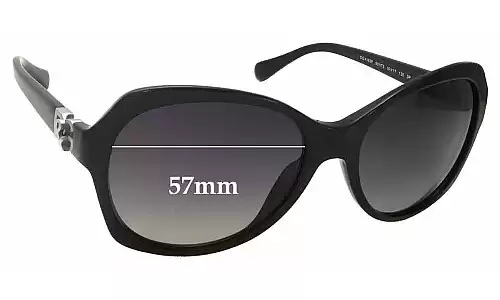 Sunglass Fix Verres de Remplacement pour Dolce & Gabbana DG4163P - 57mm Wide Sunglass Fix Verres de Remplacement pour Dolce & Gabbana DG4163P - 57mm Wide