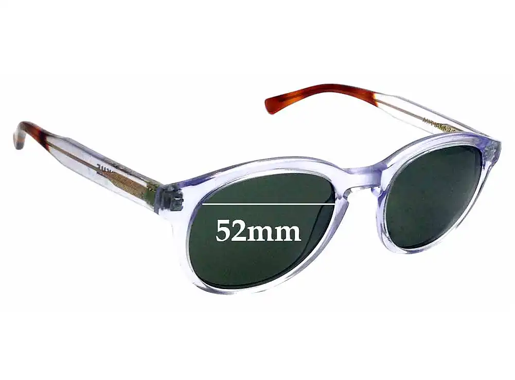 Sunglass Fix Lentilles de Remplacement pour Epokhe Anteka 2.0 - 52mm Wide Sunglass Fix Lentilles de Remplacement pour Epokhe Anteka 2.0 - 52mm Wide