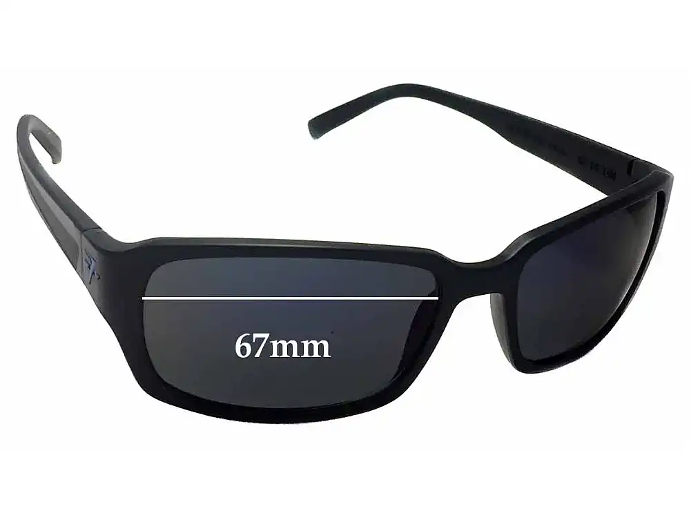 Sunglass Fix Lentilles de Remplacement pour Fatheadz Jaxon FH-V124 - 67mm Wide Sunglass Fix Lentilles de Remplacement pour Fatheadz Jaxon FH-V124 - 67mm Wide