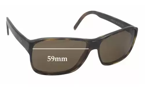 Sunglass Fix Verres de Remplacement pour Gotti HBL - 59mm Wide Sunglass Fix Verres de Remplacement pour Gotti HBL - 59mm Wide