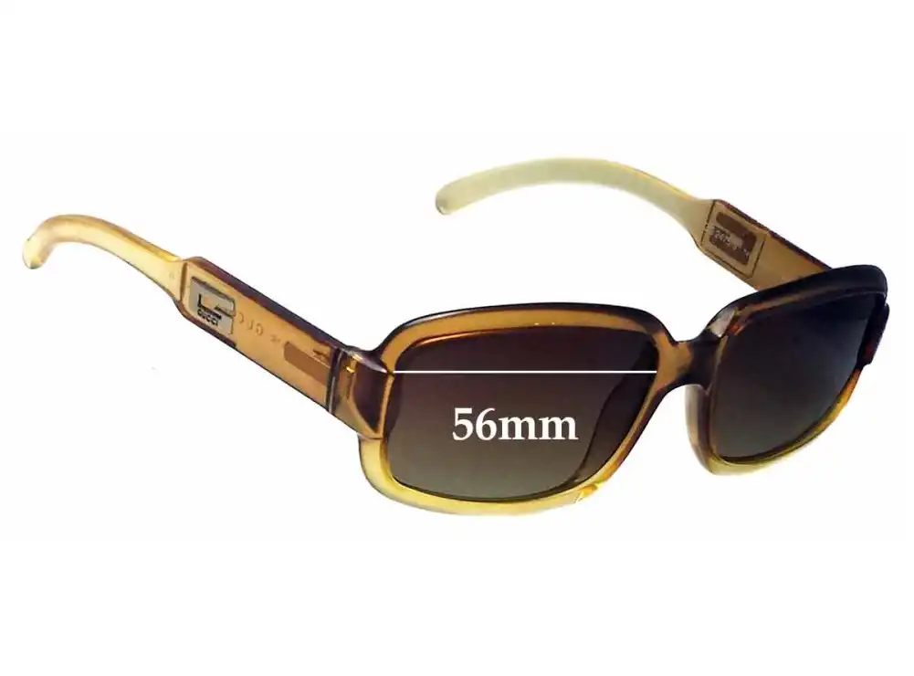 Sunglass Fix Verres de Remplacement pour Gucci GG2475/S - 56mm Wide Sunglass Fix Verres de Remplacement pour Gucci GG2475/S - 56mm Wide