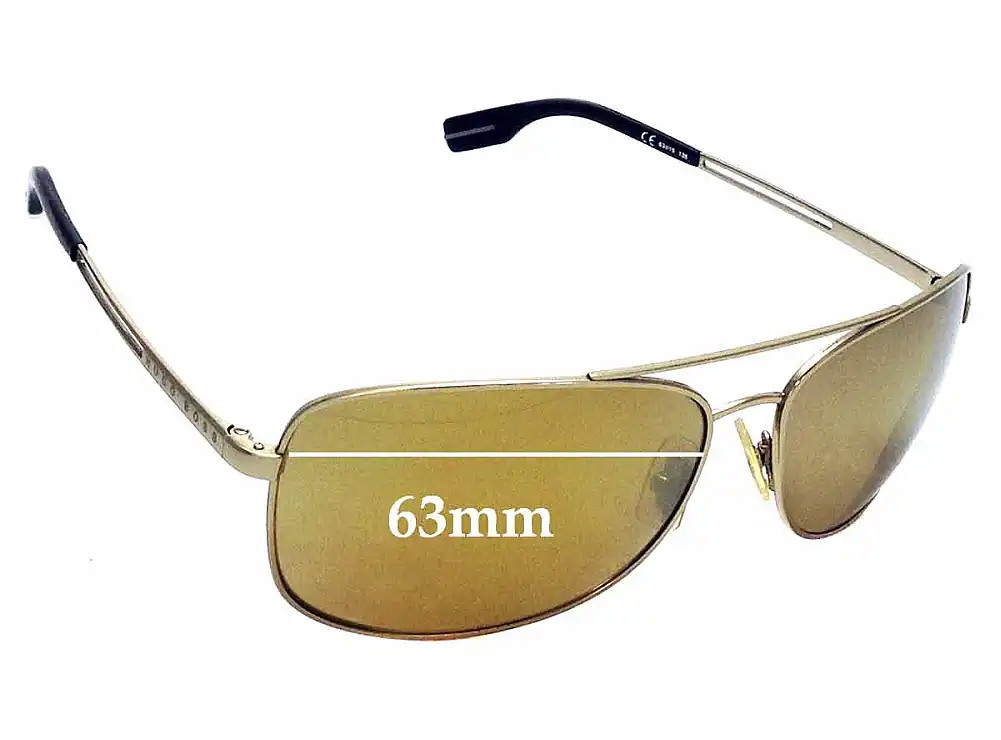 Sunglass Fix Lentilles de Remplacement pour Hugo Boss 0004/S - 63mm Wide Sunglass Fix Lentilles de Remplacement pour Hugo Boss 0004/S - 63mm Wide