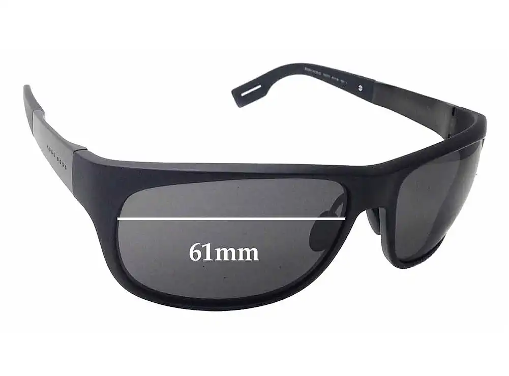 Sunglass Fix Verres de Remplacement pour Hugo Boss 0439/S - 61mm Wide Sunglass Fix Verres de Remplacement pour Hugo Boss 0439/S - 61mm Wide