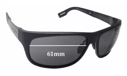 Sunglass Fix Verres de Remplacement pour Hugo Boss 0439/S - 61mm Wide Sunglass Fix Verres de Remplacement pour Hugo Boss 0439/S - 61mm Wide