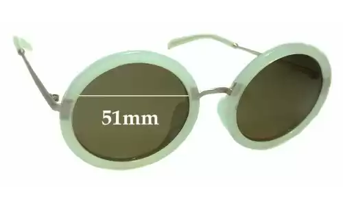 Sunglass Fix Verres de Remplacement pour Jins 1045 - 51mm Wide Sunglass Fix Verres de Remplacement pour Jins 1045 - 51mm Wide