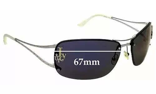 Sunglass Fix Verres de Remplacement pour Juicy Couture So Free/S - 67mm Wide Sunglass Fix Verres de Remplacement pour Juicy Couture So Free/S - 67mm Wide