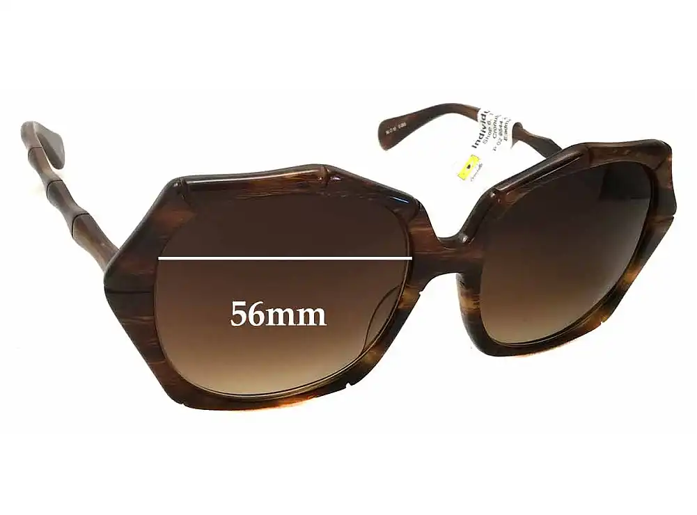 Sunglass Fix Verres de Remplacement pour Kaleos Kaleos Fossey - 56mm Wide Sunglass Fix Verres de Remplacement pour Kaleos Kaleos Fossey - 56mm Wide