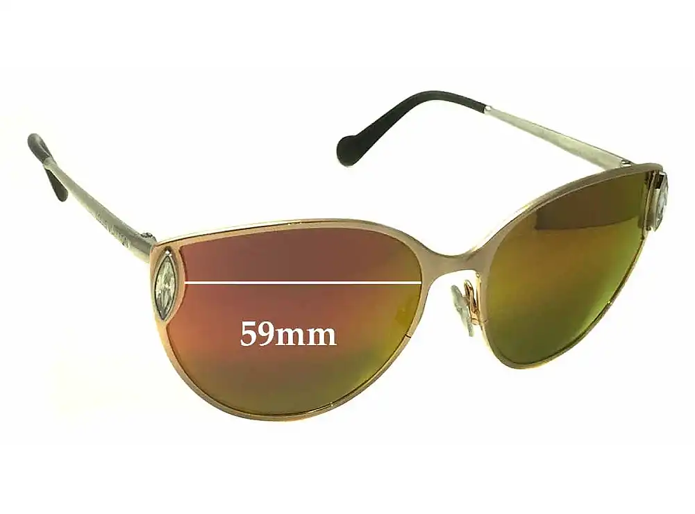 Sunglass Fix Verres de Remplacement pour Louis Vuitton Z0824U Dali - 59mm Wide Sunglass Fix Verres de Remplacement pour Louis Vuitton Z0824U Dali - 59mm Wide