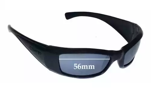 Sunglass Fix Verres de Remplacement pour Mako Unknown Model - 56mm Wide Sunglass Fix Verres de Remplacement pour Mako Unknown Model - 56mm Wide