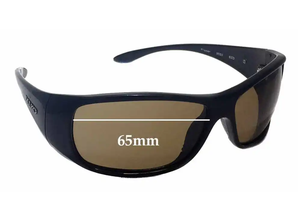 Sunglass Fix Verres de Remplacement pour Mako flipper 9553 - 65mm Wide Sunglass Fix Verres de Remplacement pour Mako flipper 9553 - 65mm Wide