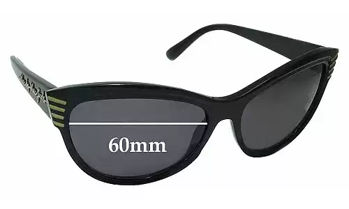 Sunglass Fix Verres de Remplacement pour Marc by Marc Jacobs MMJ 196/S - 60mm Wide Sunglass Fix Verres de Remplacement pour Marc by Marc Jacobs MMJ 196/S - 60mm Wide