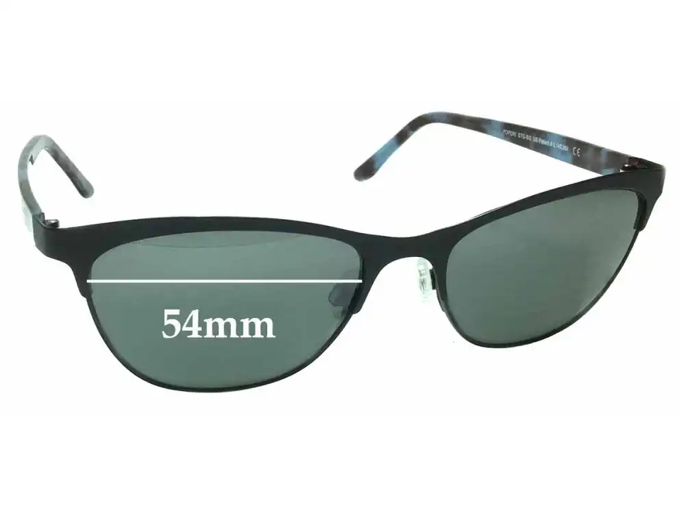 Sunglass Fix Verres de Remplacement pour Maui Jim MJ729 Popoki - 54mm Wide Sunglass Fix Verres de Remplacement pour Maui Jim MJ729 Popoki - 54mm Wide