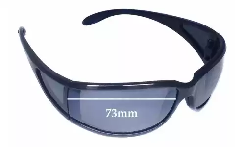 Sunglass Fix Lentilles de Remplacement pour Maui Jim MJ444 Offshore - 73mm Wide Maui Jim MJ444 Offshore Lentilles de Remplacement 73mm wide