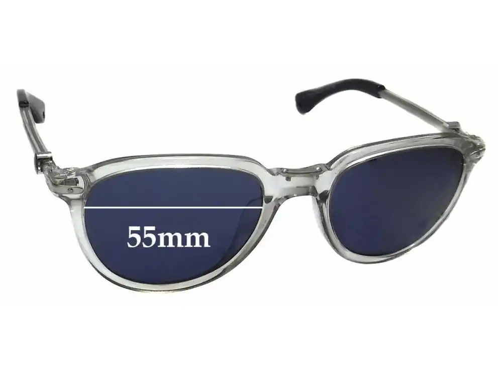 Sunglass Fix Verres de Remplacement pour Moncler Moncler MC551S - 55mm Wide Sunglass Fix Verres de Remplacement pour Moncler Moncler MC551S - 55mm Wide