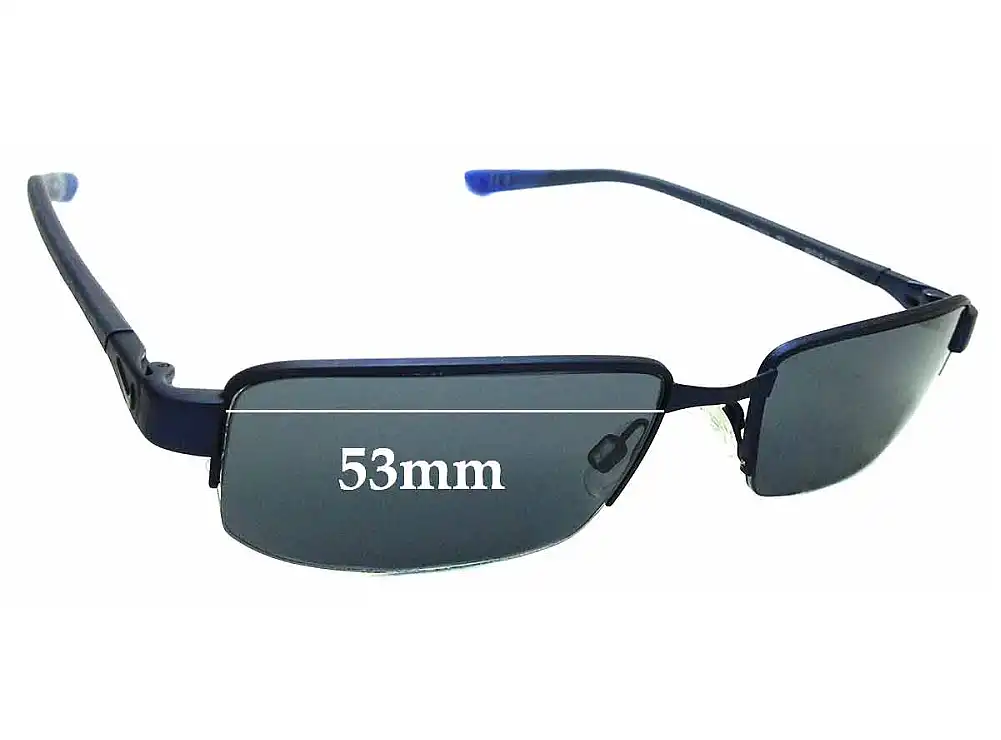 Sunglass Fix Verres de Remplacement pour Nike 4275 - 53mm Wide Sunglass Fix Verres de Remplacement pour Nike 4275 - 53mm Wide