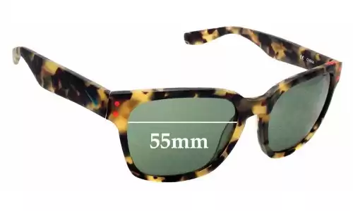 Sunglass Fix Verres de Remplacement pour Nike EV0877 Volano - 55mm Wide Sunglass Fix Verres de Remplacement pour Nike EV0877 Volano - 55mm Wide