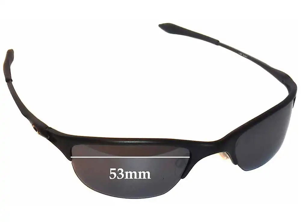 Sunglass Fix Lentilles de Remplacement pour Oakley Half Wire Original - 53mm Wide Sunglass Fix Lentilles de Remplacement pour Oakley Half Wire Original - 53mm Wide
