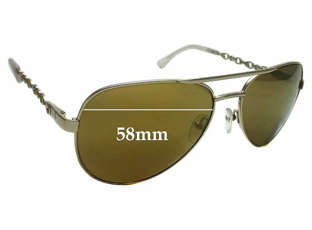 Sunglass Fix Verres de Remplacement pour Oroton Alpine Aviator - 58mm Wide Sunglass Fix Verres de Remplacement pour Oroton Alpine Aviator - 58mm Wide