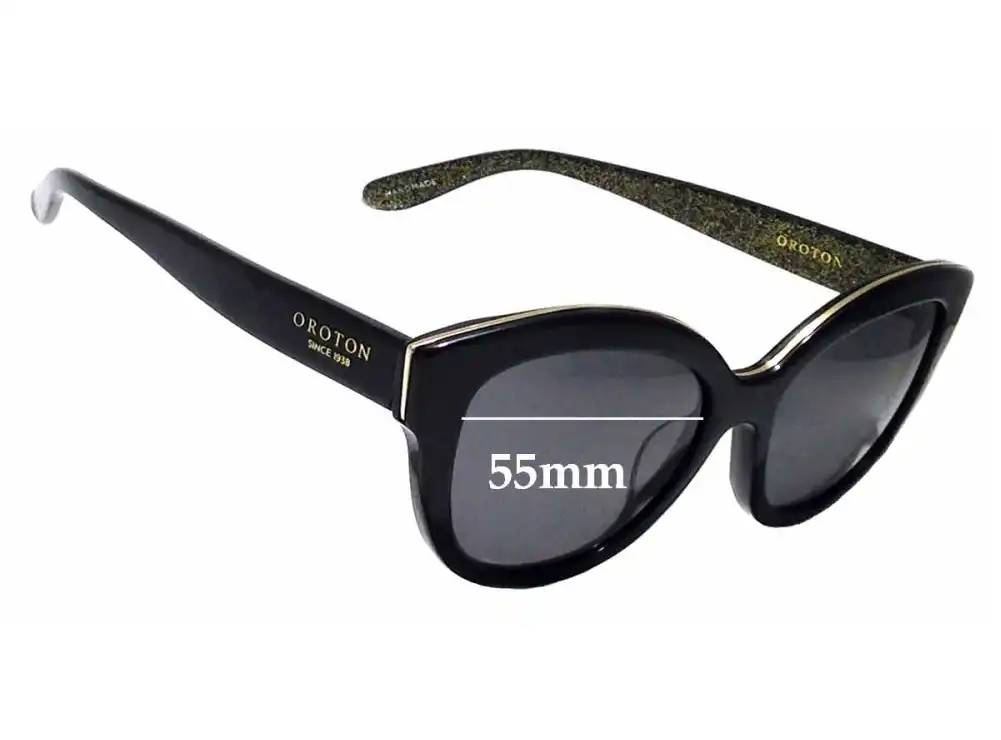 Sunglass Fix Verres de Remplacement pour Oroton Martina - 55mm Wide Sunglass Fix Verres de Remplacement pour Oroton Martina - 55mm Wide