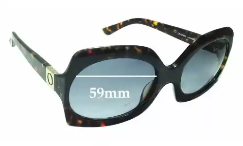 Sunglass Fix Verres de Remplacement pour Oroton Puerto Escondido - 59mm Wide Sunglass Fix Verres de Remplacement pour Oroton Puerto Escondido - 59mm Wide