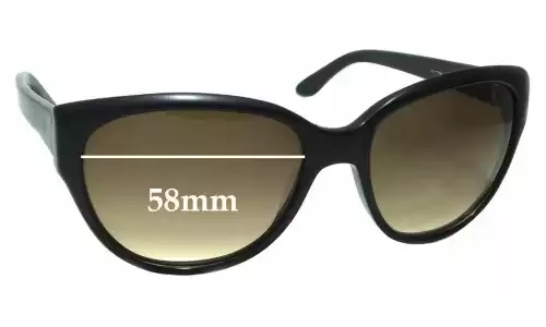 Sunglass Fix Verres de Remplacement pour Oroton Punta Mita - 58mm Wide Sunglass Fix Verres de Remplacement pour Oroton Punta Mita - 58mm Wide