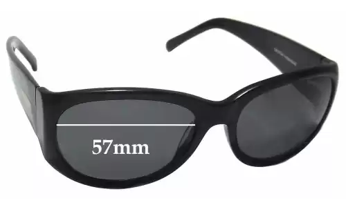 Sunglass Fix Verres de Remplacement pour Oroton Sail Away - 57mm Wide Sunglass Fix Verres de Remplacement pour Oroton Sail Away - 57mm Wide
