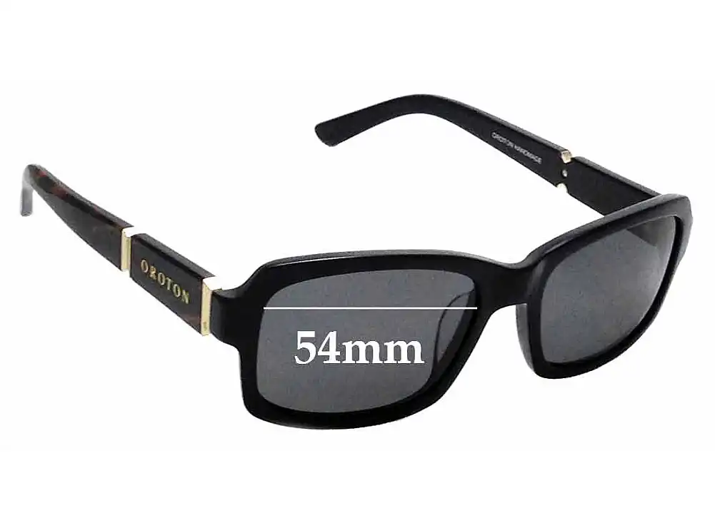 Sunglass Fix Verres de Remplacement pour Oroton Soul - 54mm Wide Sunglass Fix Verres de Remplacement pour Oroton Soul - 54mm Wide
