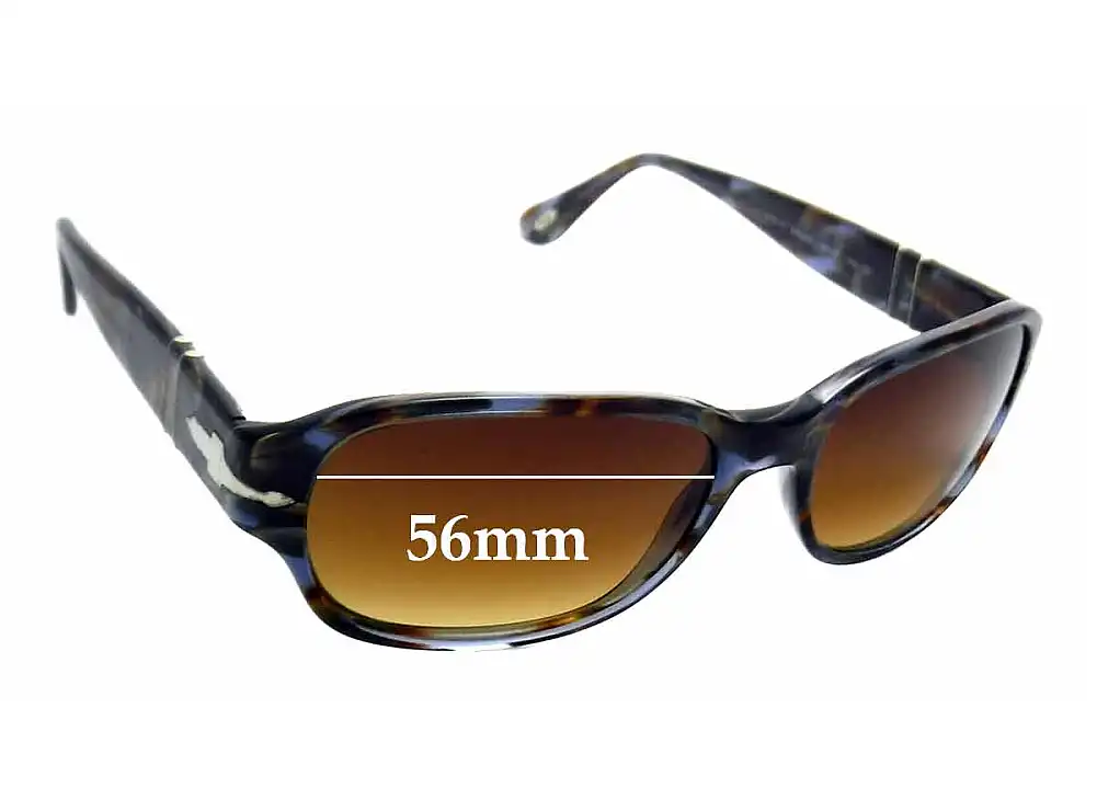 Sunglass Fix Verres de Remplacement pour Persol 3022-S - 56mm Wide Sunglass Fix Verres de Remplacement pour Persol 3022-S - 56mm Wide