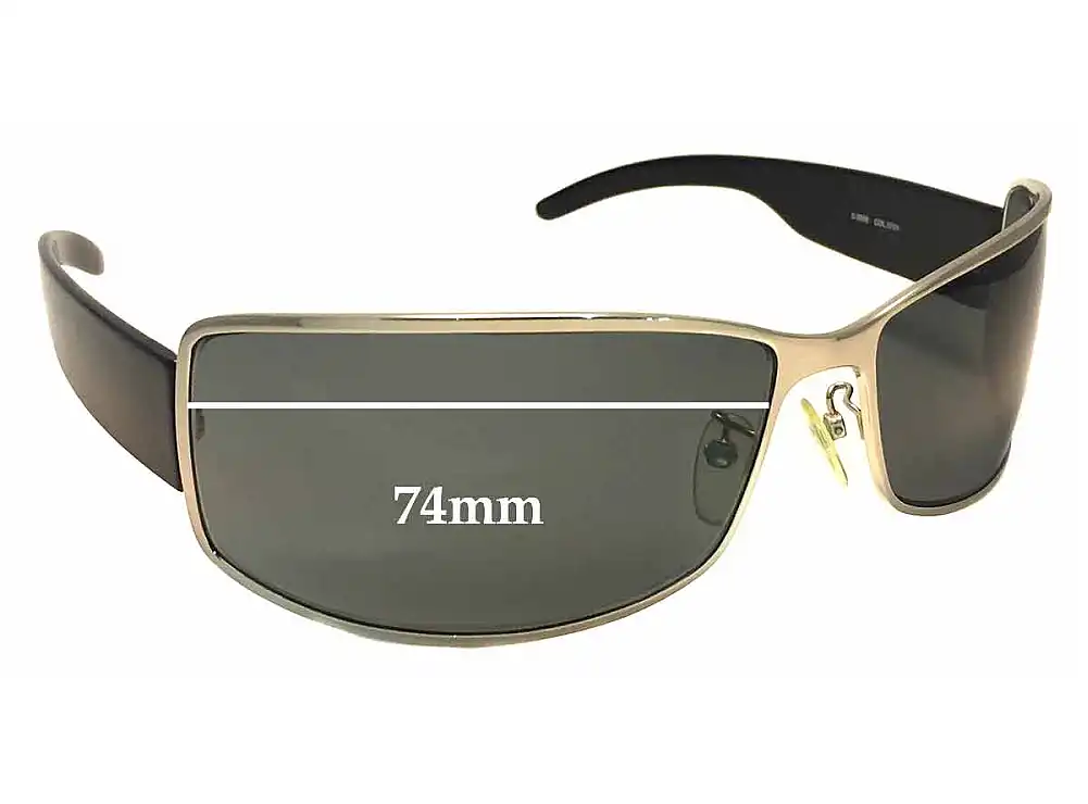 Sunglass Fix Lentilles de Remplacement pour Police S8095 - 73mm Wide Sunglass Fix Lentilles de Remplacement pour Police S8095 - 73mm Wide