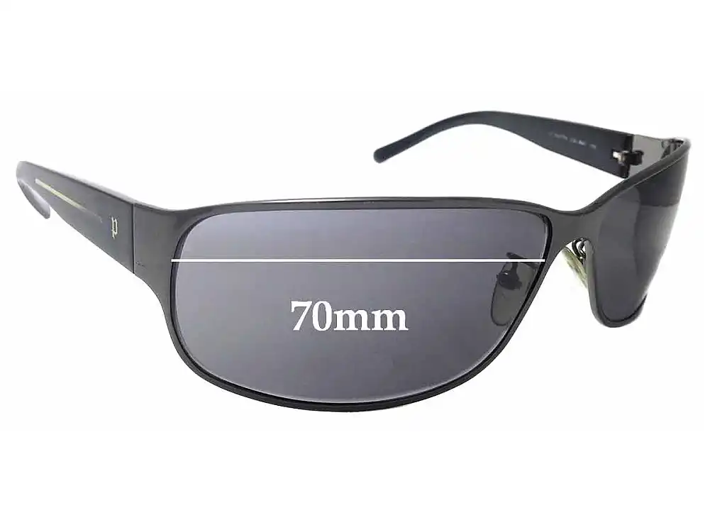Sunglass Fix Verres de Remplacement pour Police S8177N - 70mm Wide Sunglass Fix Verres de Remplacement pour Police S8177N - 70mm Wide