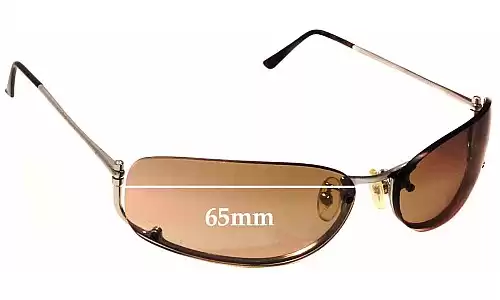Sunglass Fix Verres de Remplacement pour Prada SPR50D - 65mm Wide Sunglass Fix Verres de Remplacement pour Prada SPR50D - 65mm Wide