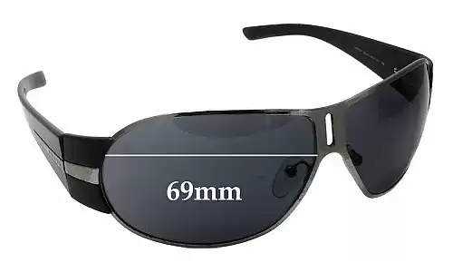 Sunglass Fix Verres de Remplacement pour Prada SPR60H & PR60HS - 69mm Wide Sunglass Fix Verres de Remplacement pour Prada SPR60H & PR60HS - 69mm Wide