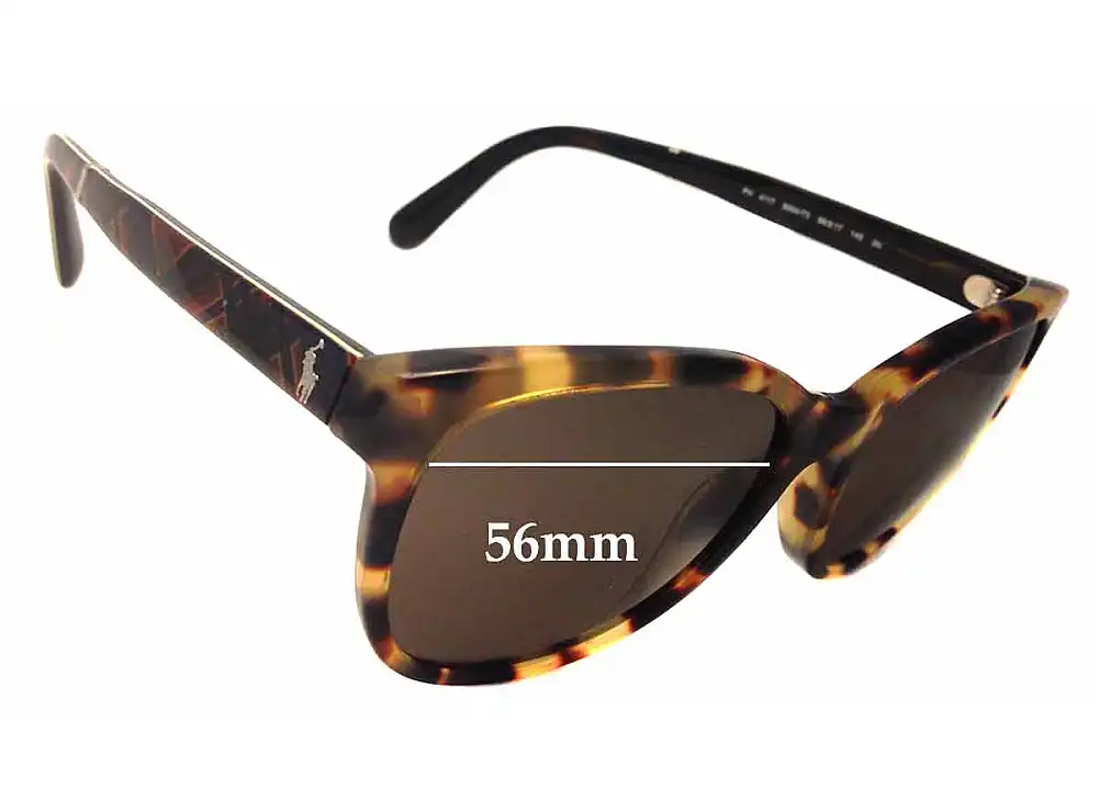 Sunglass Fix Verres de Remplacement pour Polo Polo PH 4117 - 56mm Wide Sunglass Fix Verres de Remplacement pour Polo Polo PH 4117 - 56mm Wide