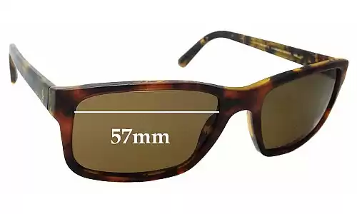 Sunglass Fix Lentilles de Remplacement pour Ralph Lauren PH 4076 - 57mm Wide Ralph Lauren PH 4076 Lentilles de Remplacement 57mm wide