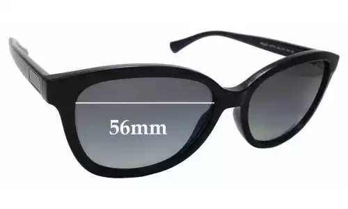 Sunglass Fix Lentilles de Remplacement pour Polo RA 5222 - 56mm Wide Polo RA 5222 Lentilles de Remplacement 56mm wide